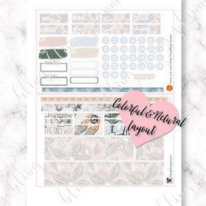 MINDFULNESS PLANNER STICKERS, Relax at home printable planner stickers, meditate planner stickers, stay home planner stickers, manifest kit image 4