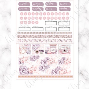 ME TIME Printable Planner Stickers, WEEKEND Printable Planner Sticker, relax stickers kit, Dream Planner Sticker, Weekly Planner Kit, ec kit image 4