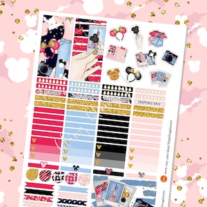 DISNEY PLANNER WEEKLY Kit, Magical Planner Stickers, Sticker Kit ...