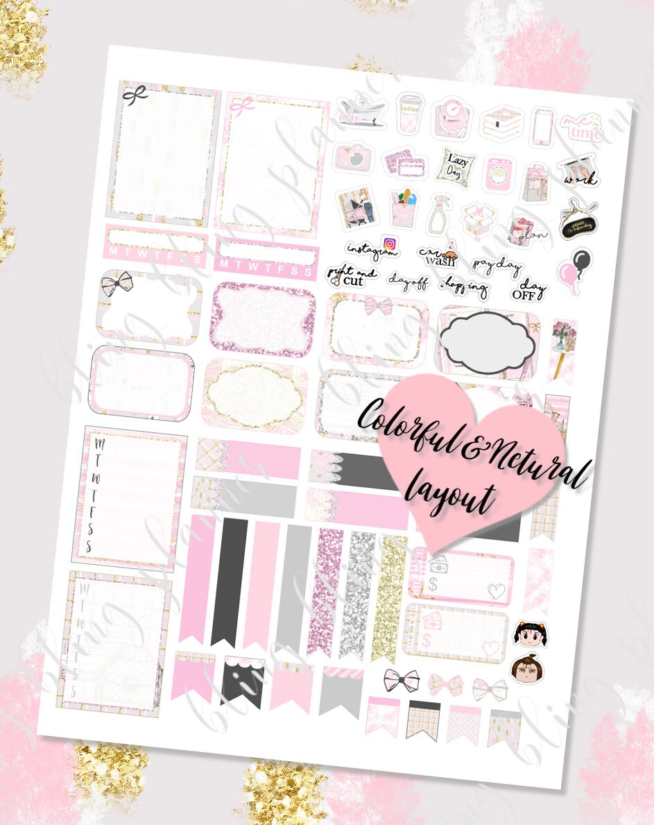 MOM LIFE PRINTABLE Planner Stickers Mom Planning Sticker Mom | Etsy