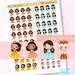 HAMILTON PRINTABLE Planner STICKERS, Hamilton Musical Stickers, Cute ...