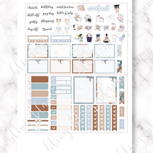 BOHO PLANNER STICKERS, Printable Planner Printable, Cozy Home Printable ...