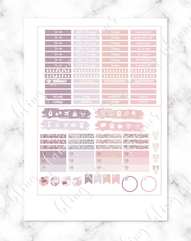 ME TIME Printable Planner Stickers, WEEKEND Printable Planner Sticker, relax stickers kit, Dream Planner Sticker, Weekly Planner Kit, ec kit image 3