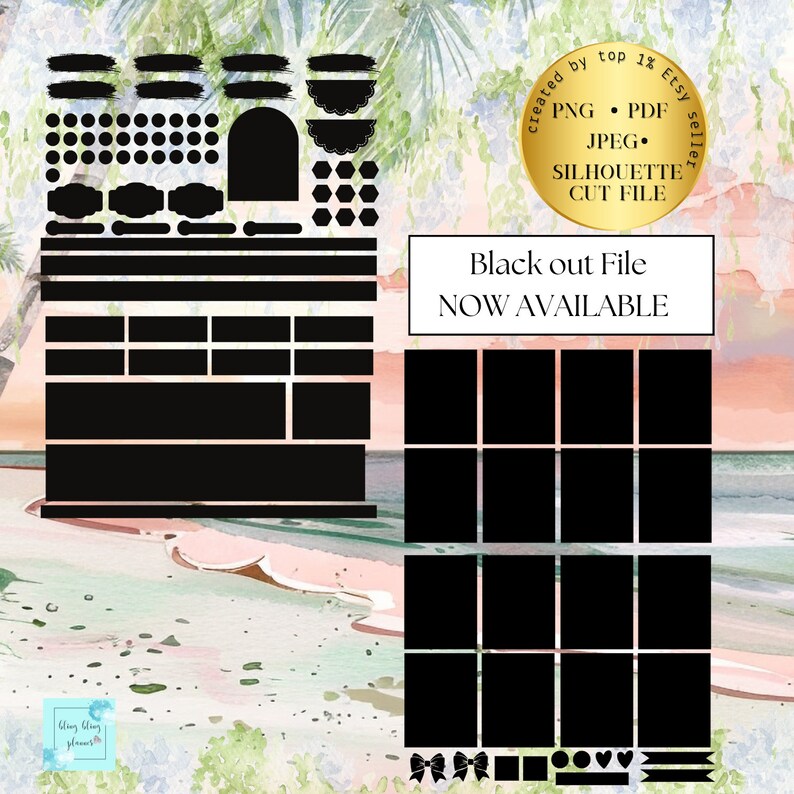 Printable TRAVEL PLANNER STICKERS for Vacation Erin Condren Planner ...