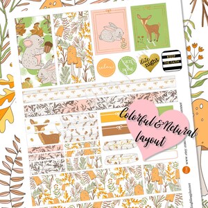 FOX PLANNER STICKERS, Fall Printable Planner Stickers, Owl Planning ...