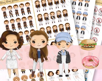 gilmore girls stickers etsy new zealand