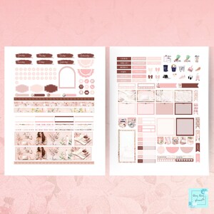 Planning Erin Condren Planner Sticker, Work Printable Sticker, Girl ...