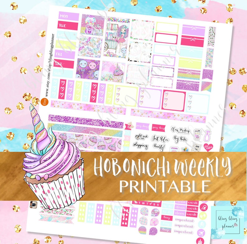 SUMMER HOBONICHI Weeks PRINTABLE Printable Hobonichi Weeks - Etsy