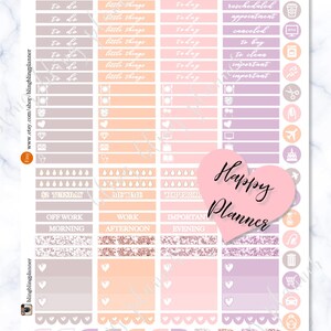 BOSS BABE Happy Planner STICKERS, Happy Planner Sticker Printable ...