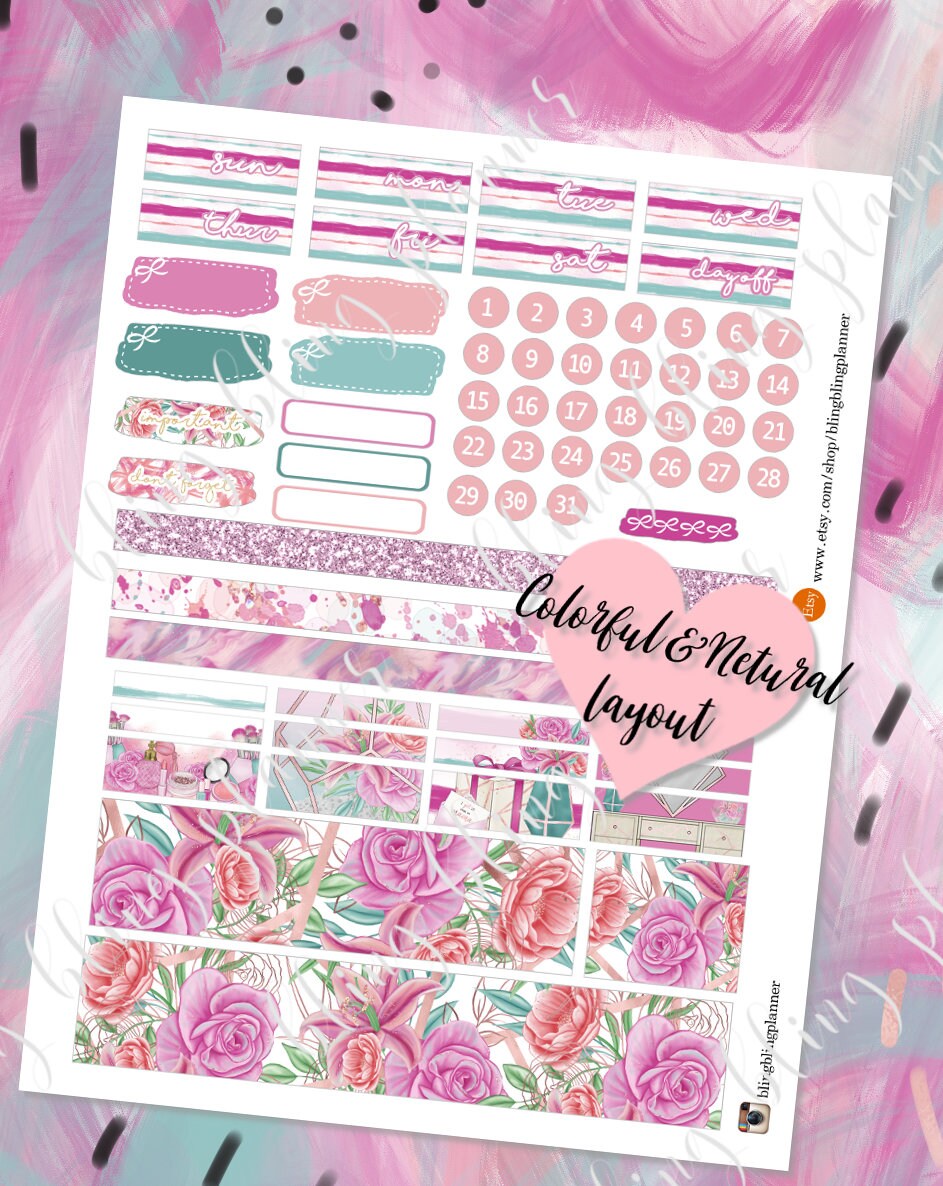 MOTHERS DAY PRINTABLE Planner Stickers May Weekly Stickers - Etsy