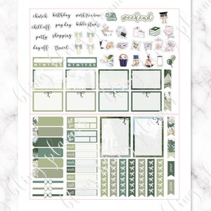ST PATRICKS DAY Planner Stickers, March Printable Sticker Kit, St Patty Planner kit, digital planner sticker, lucky charm planner sticker, image 5