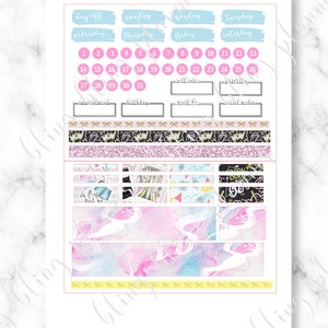 90s PRINTABLE PLANNER STICKERS, Retro Printable Planner Stickers ...