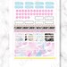 90s PRINTABLE PLANNER STICKERS Retro Printable Planner - Etsy
