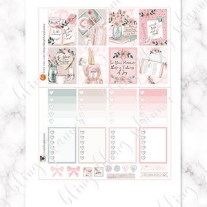 PRAY PRINTABLE PLANNER Stickers, Faith Planner kit, Christian planner stickers, Bible study printable kit, christian erin condren weekly kit image 2