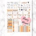 PRINTABLE FALL Happy PLANNER Sticker Autumn Happy Planner - Etsy