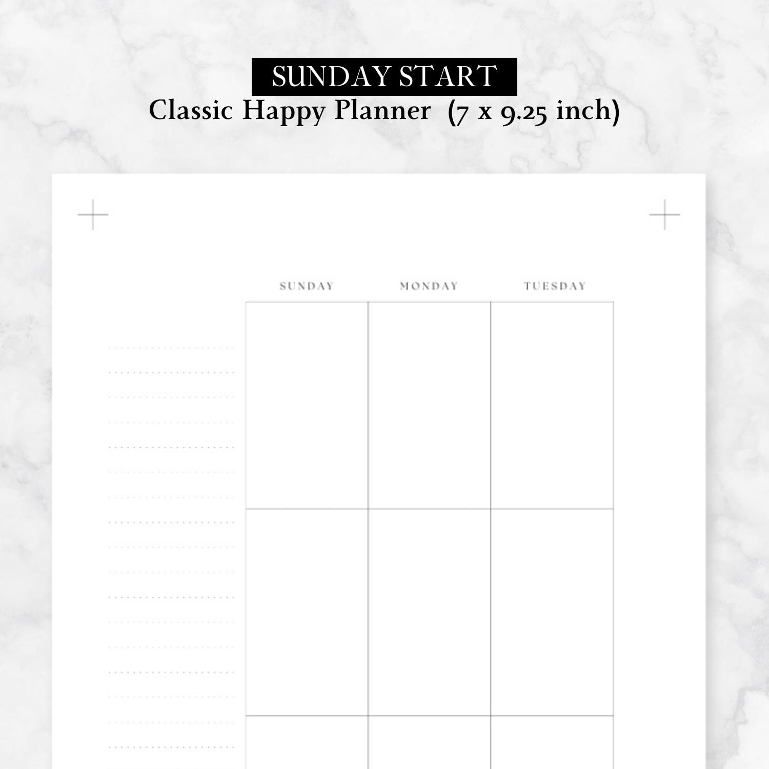 2026 Classic Happy Planner Inserts, Happy Planner Inserts Printable ...