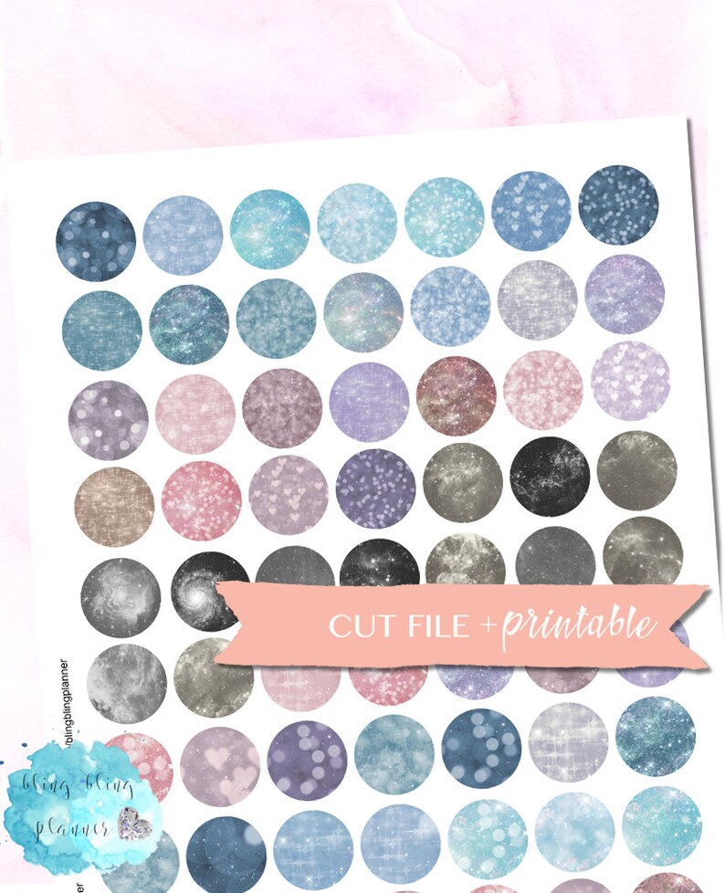 PRINTABLE DOT STICKERS, 1 inch spherical stickers, 1 inch circle stickers, Galaxy Planner Stickers, Spherical Stickers, Planner Simple Stickers image about Printable Stickers Round referred to as PRINTABLE DOT STICKERS, 1 inch spherical stickers, 1 inch circle stickers, Galaxy Planner Stickers, Spherical Stickers, Planner Uncomplicated Stickers