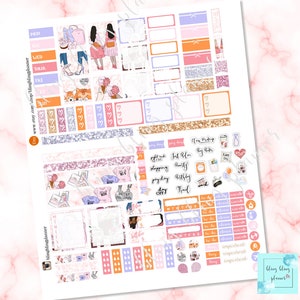 HOBONICHI PRINTABLE KIT, Hobonichi Weeks Stickers, Best Friend ...