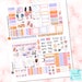 HOBONICHI PRINTABLE KIT, Hobonichi Weeks Stickers, Best Friend ...
