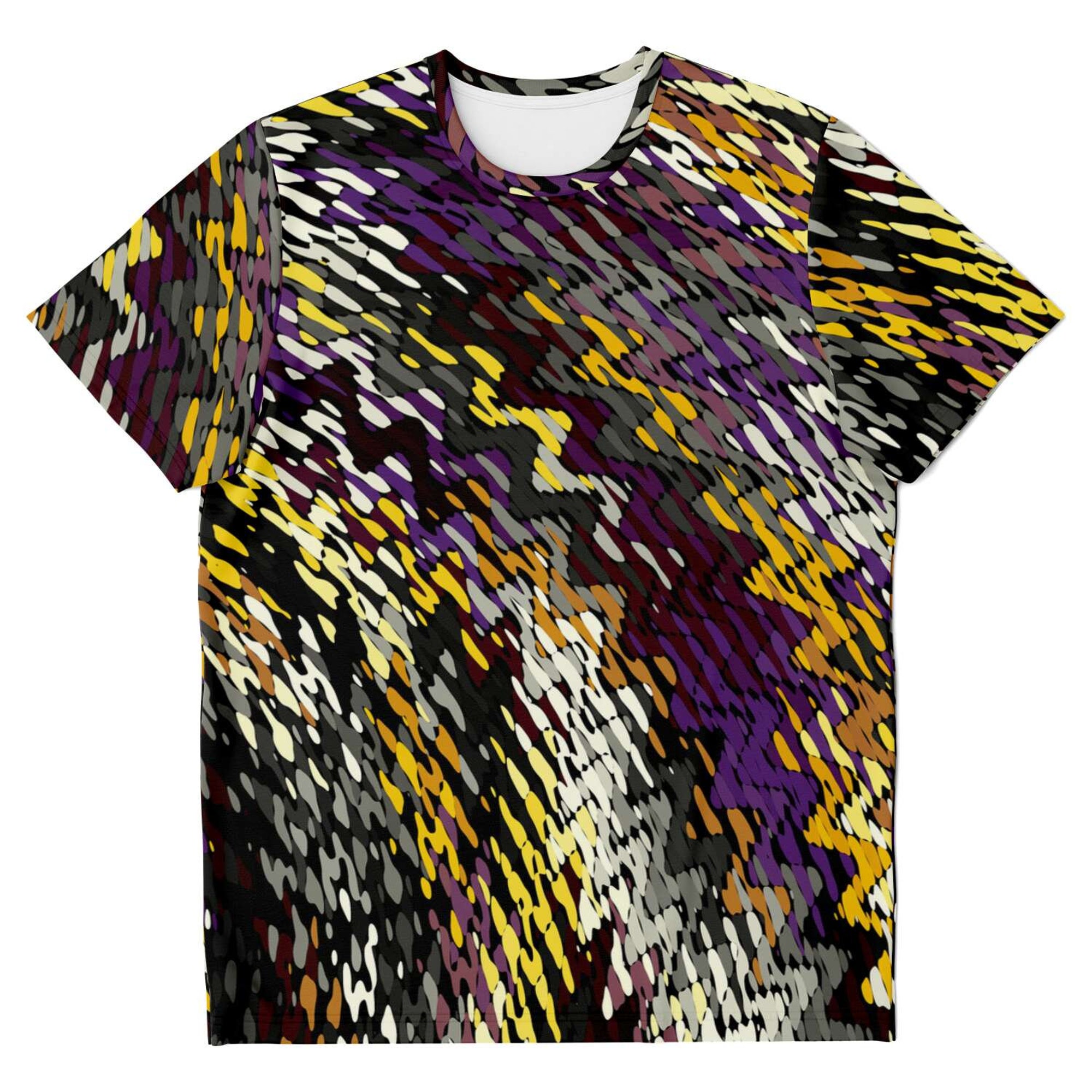 Discover Abstract Sporty Geometric Art Beach Casual Psychedelic 3D T Shirt