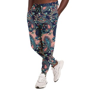 Floral joggers sales