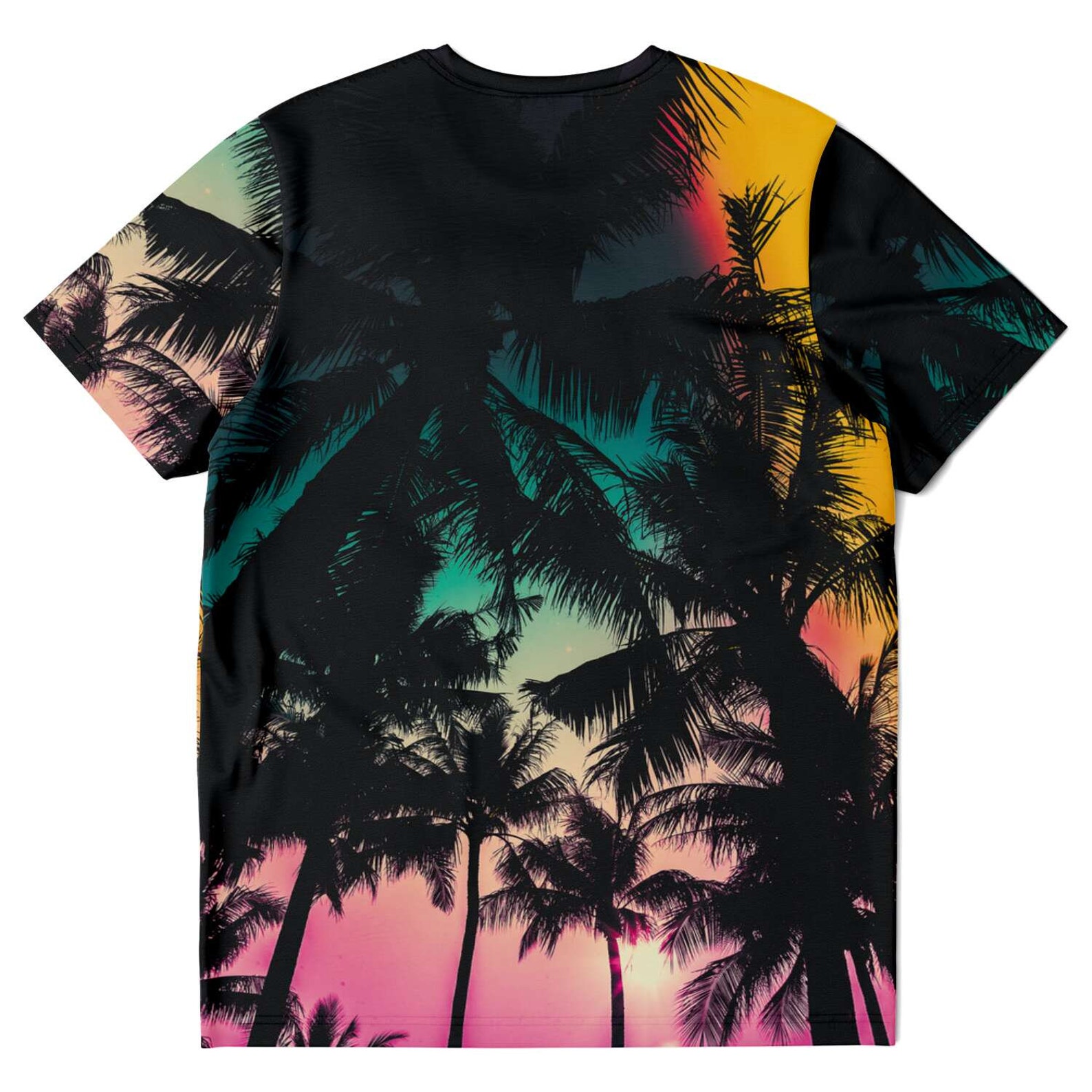 Beach Tropical Palm Trees Sunset Summer Unisex T-shirt - Etsy