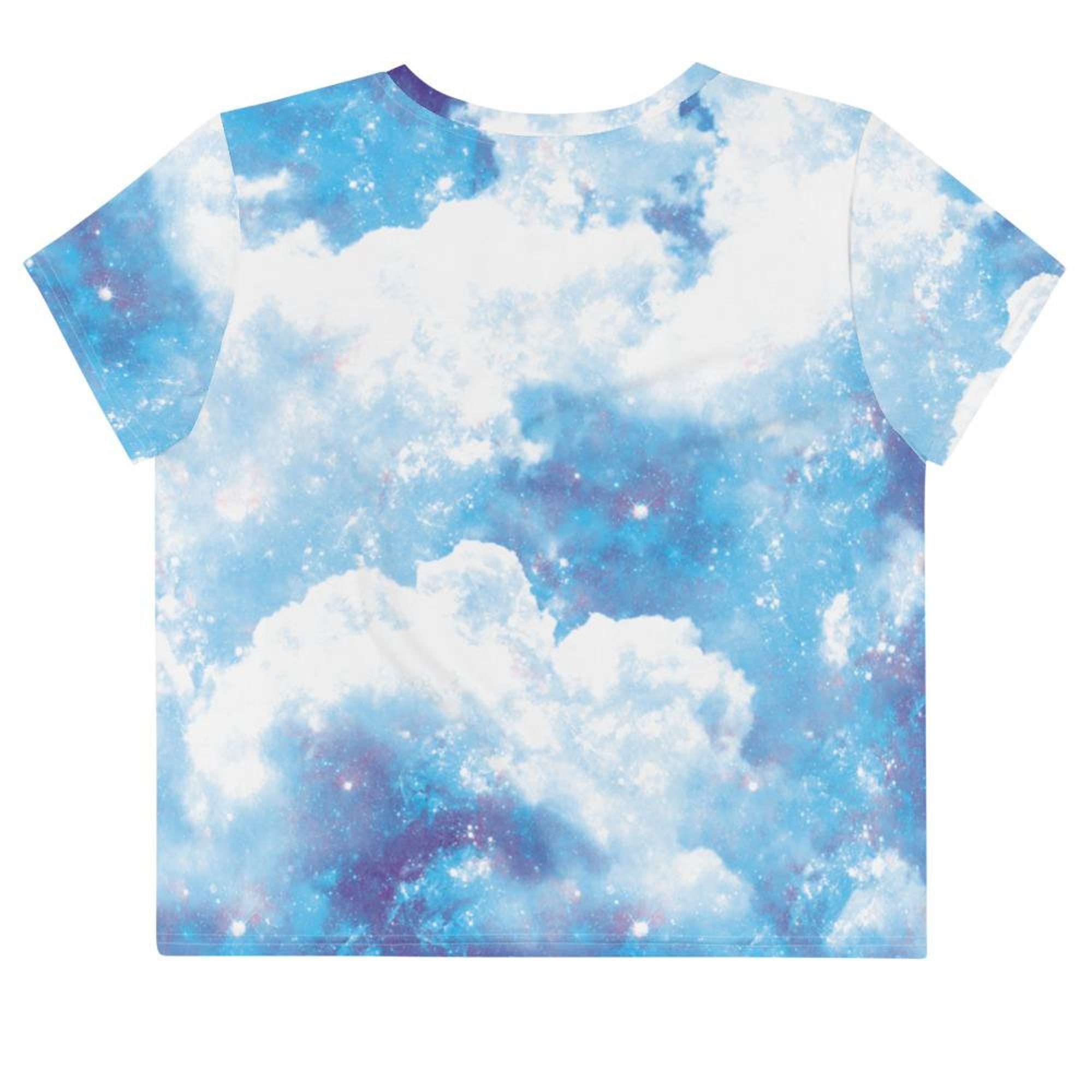 Unicorn Princess Fantasy Heavenly Galaxy Clouds 3D T Shirt