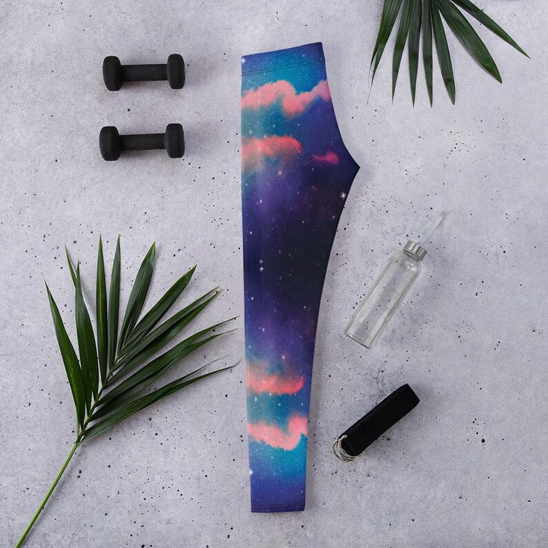 Textured Galaxy Cosmic Leggings