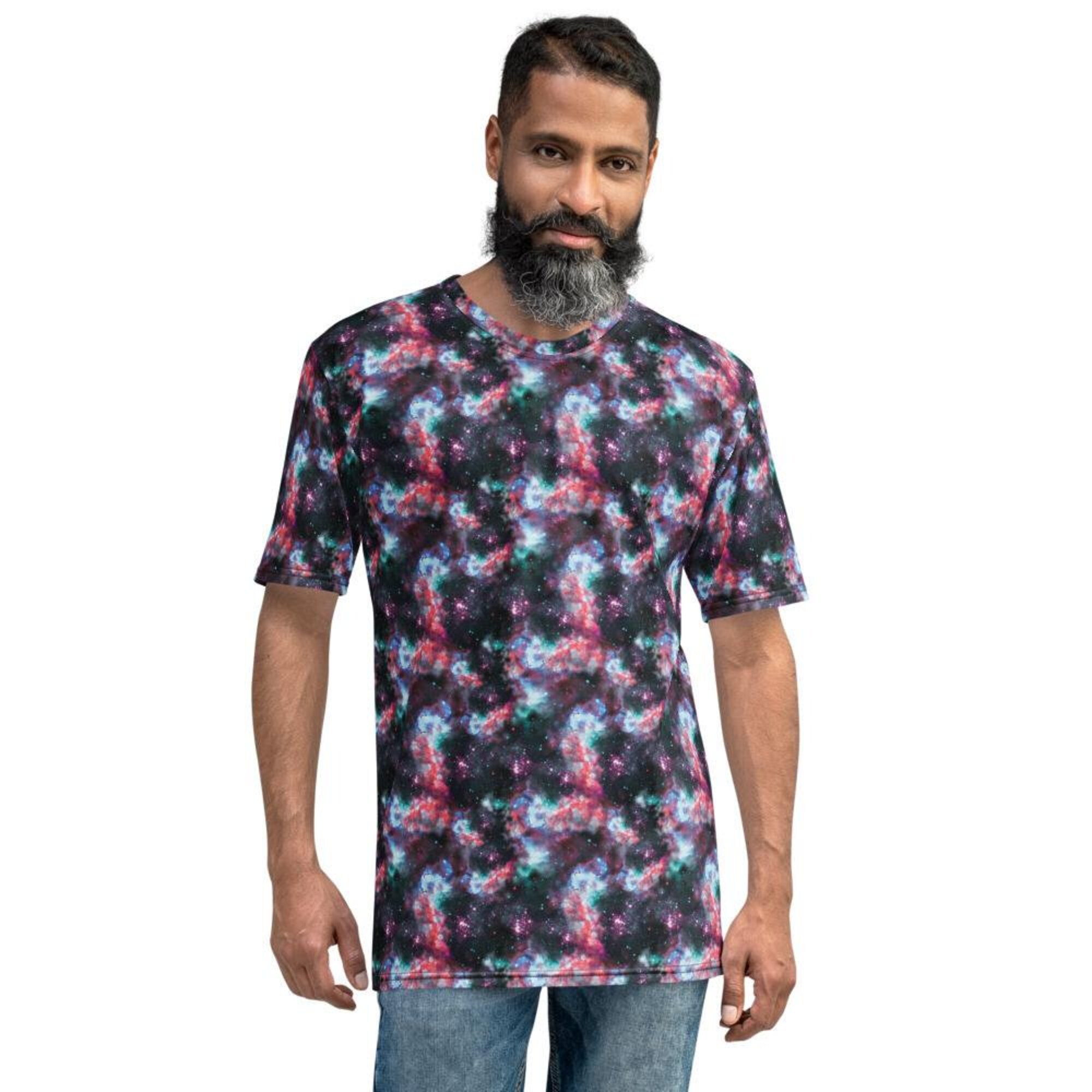 Discover Galactic Clouds Deep Space Field 3D T Shirt