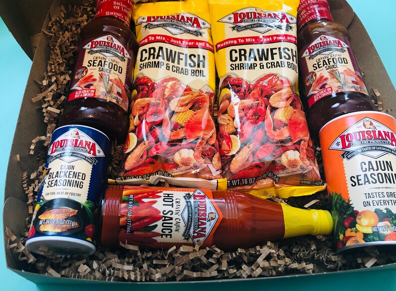 Louisiana Seafood Boil Gift Box | Etsy