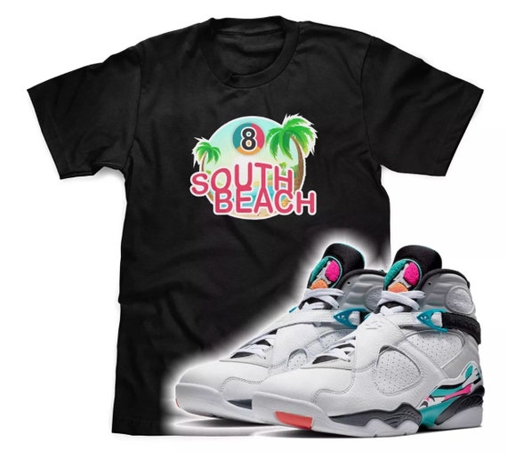 jordan 8 south beach shirt