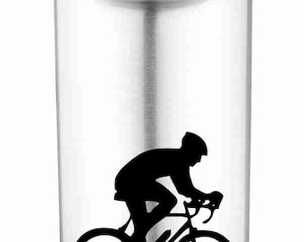 Cycling Male  Water Bottles, Personalised Gradient aluminium bottles