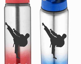 Karate Water bottle Gradient