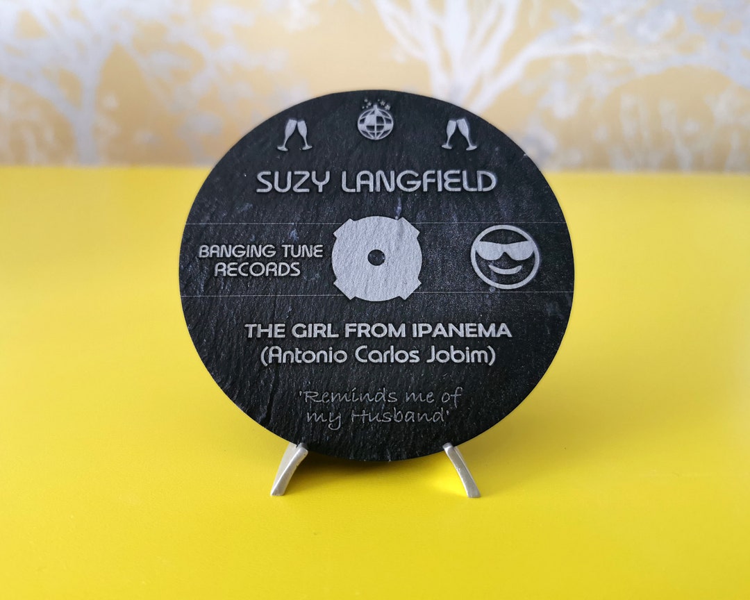 Memorable Slate Record personalised Slate Record With Etsy