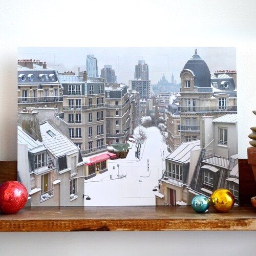 Paris Christmas Advent Calendar - Etsy UK