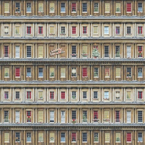 Bath architecture xmas gift wrap