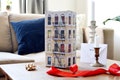 New York City Christmas Wrapping Paper x 4 sheets
