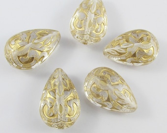 NewLots 50 Pcs Multi-Color Acrylic Crystal Teardrop Charms Pendant Beads 14x12mm