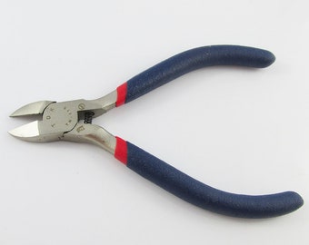 Craft & Jewellery 316 Stainless Steel Side Cutting Pliers 110mm Blue