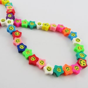 GOZLILI Clay Bead Kit with Smiley Faces Beads 15 Mauritius
