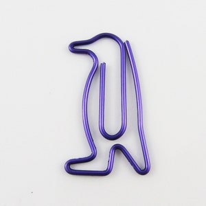6 trombones fantaisie pingouin pour album de photos, 34 x 19 mm