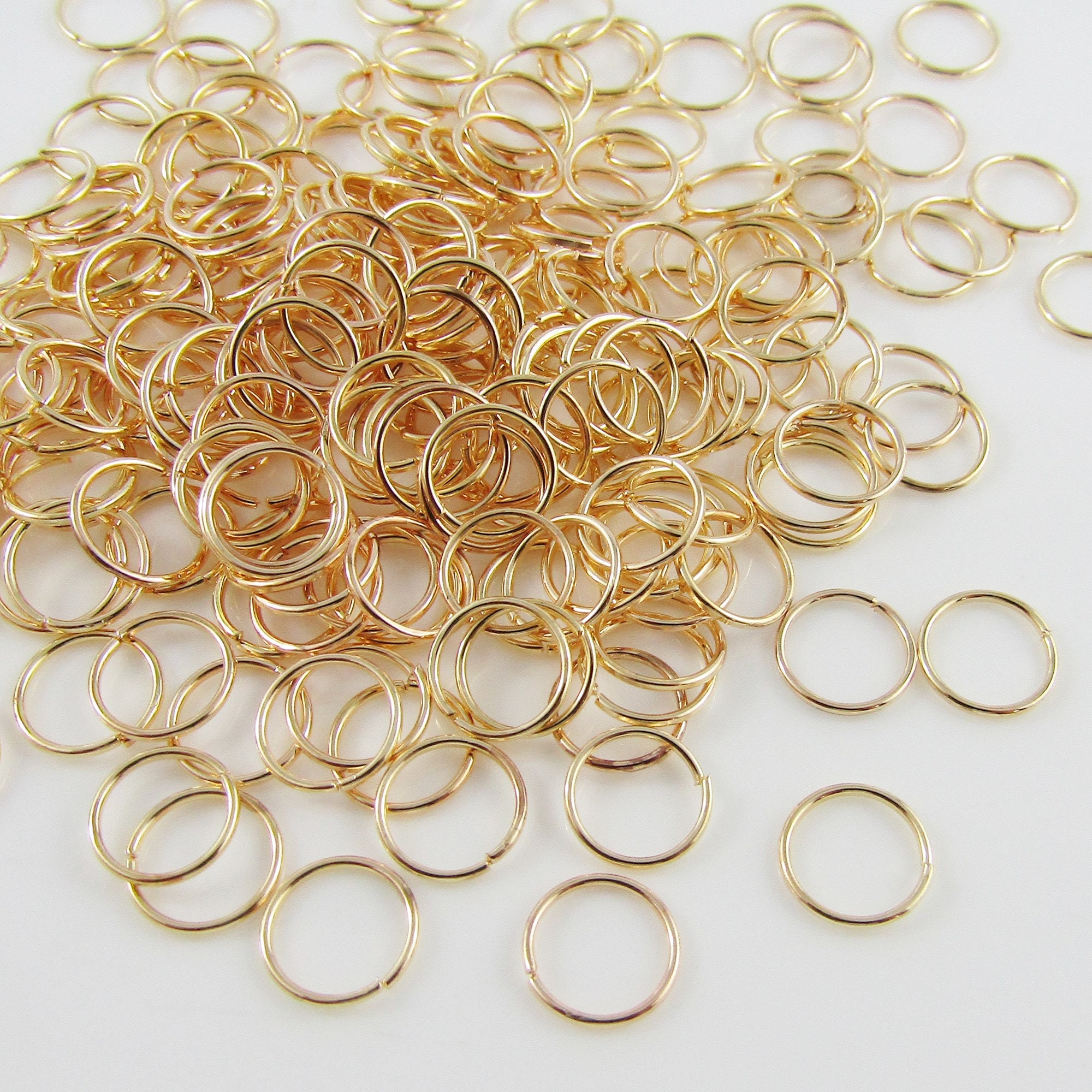 Gold on sale jump rings