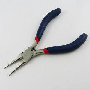 140mm Spring Loaded Extra Long Mini Needle Nose Pliers Plier Model Making  Precision Jewelry Wire Work Craft Carpentry Pliers Anti Slip Grips 