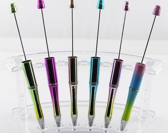 5pcs Blank DIY Ombre Beadable Pens 144mm Personalised Gift Idea Select Colour