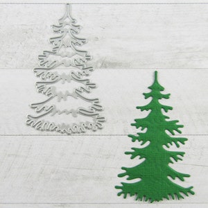 Découpe d’arbre de Noël Die Carbon Steel Scrapbooking Card Making etc