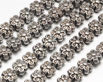 Silver Spacer Beads Ribbed Textured Finding 5mm Jewelry Lot of 50 Silver Spacer Beads Ribbed Textured Finding 5mm Jewelry Lot of 50