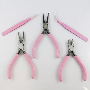 3 Pack of Iron Pliers, Jewelry Tool Set, Great Value Kit, Round