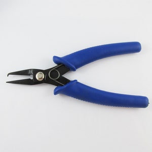 Split Ring Pliers for Jewelry Making, Evatage 2Pcs Jump Ring Opening Pliers  for Opening Split Ring or Key Chain, Opener Tools for Jewelry Beading