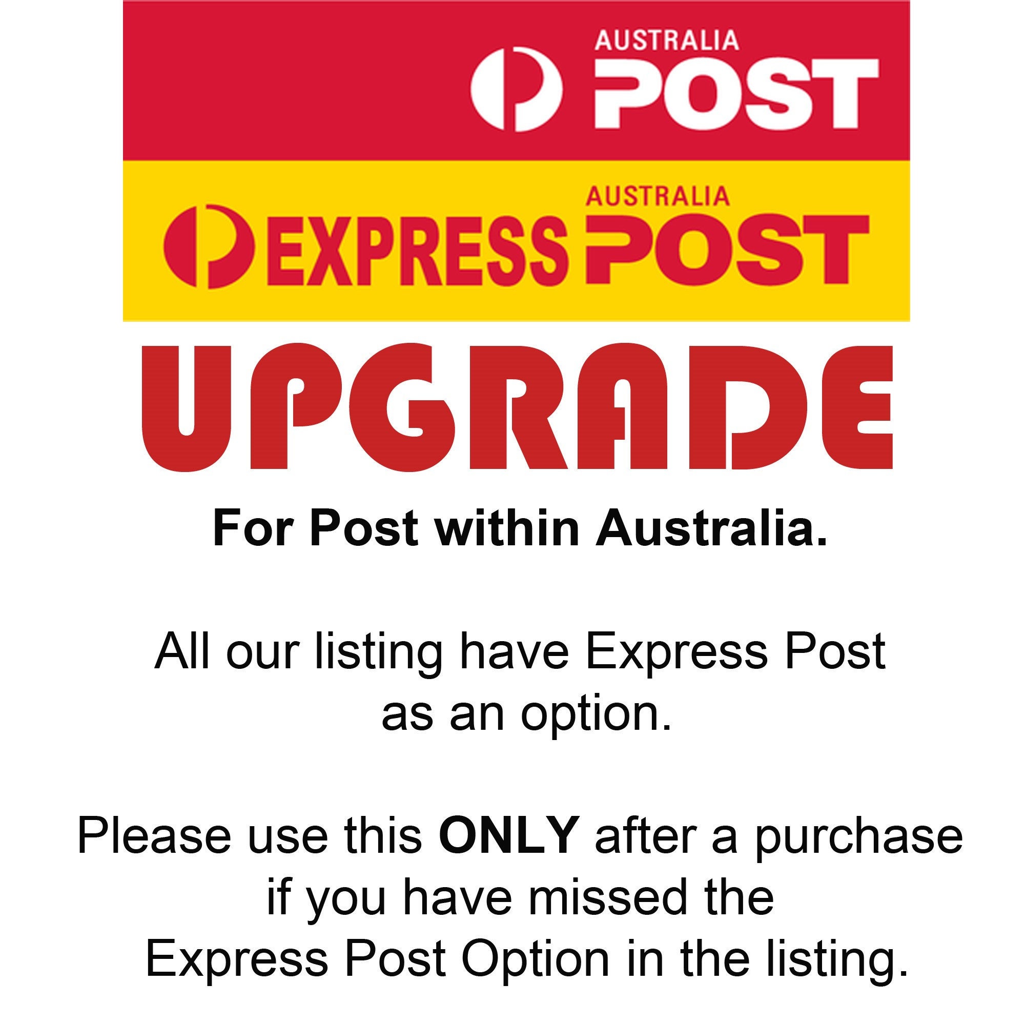 EXPRESS POST OPTION EXPRESS POST OPTION