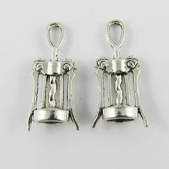 Corkscrew Charm Sterling Silver Corkscrew Charm Sterling Silver